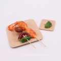 Good Quality Compostable Biodegradable Eco-friendly Bamboo Square Plate For Indoor Outdoor